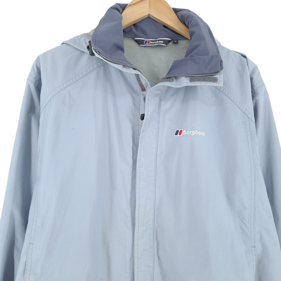 Berghaus Aquafoil Blue Jacket Waterproof Breathable Womens Size 14 eBay