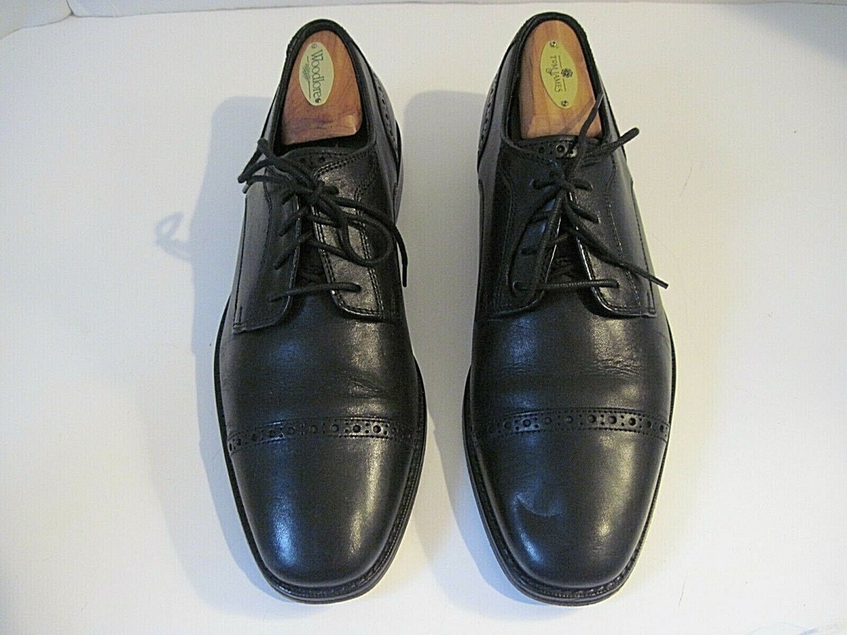 Cole Haan Grand.OS Black Leather Oxford Dress Shoes Men’s 8M Cole Haan Original Grand Wingtip Black Oxford Shoes Men main image 4