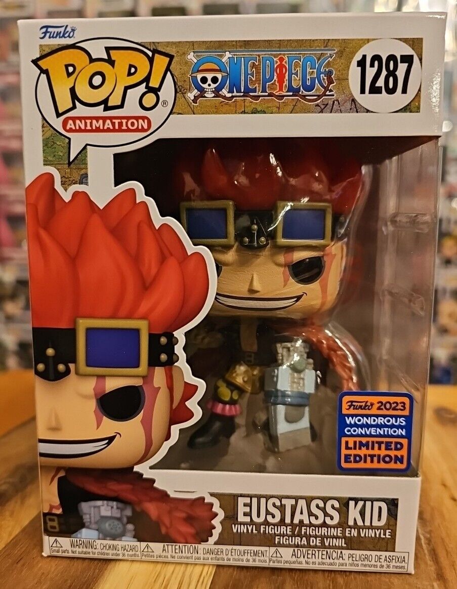 One Piece Eustass Kid #1287 Wondercon 2023 Exclusive Vaulted One Piece Eustass Kid #1287 Wondercon 2023 Exclusive Vaulted