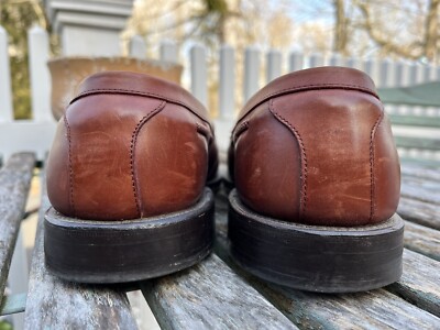 Allen Edmonds Men Cody Tassel Loafers Size 15 D Brown Genuine Leather Classic Allen Edmonds Cody Loafers 1849 Men main image 4