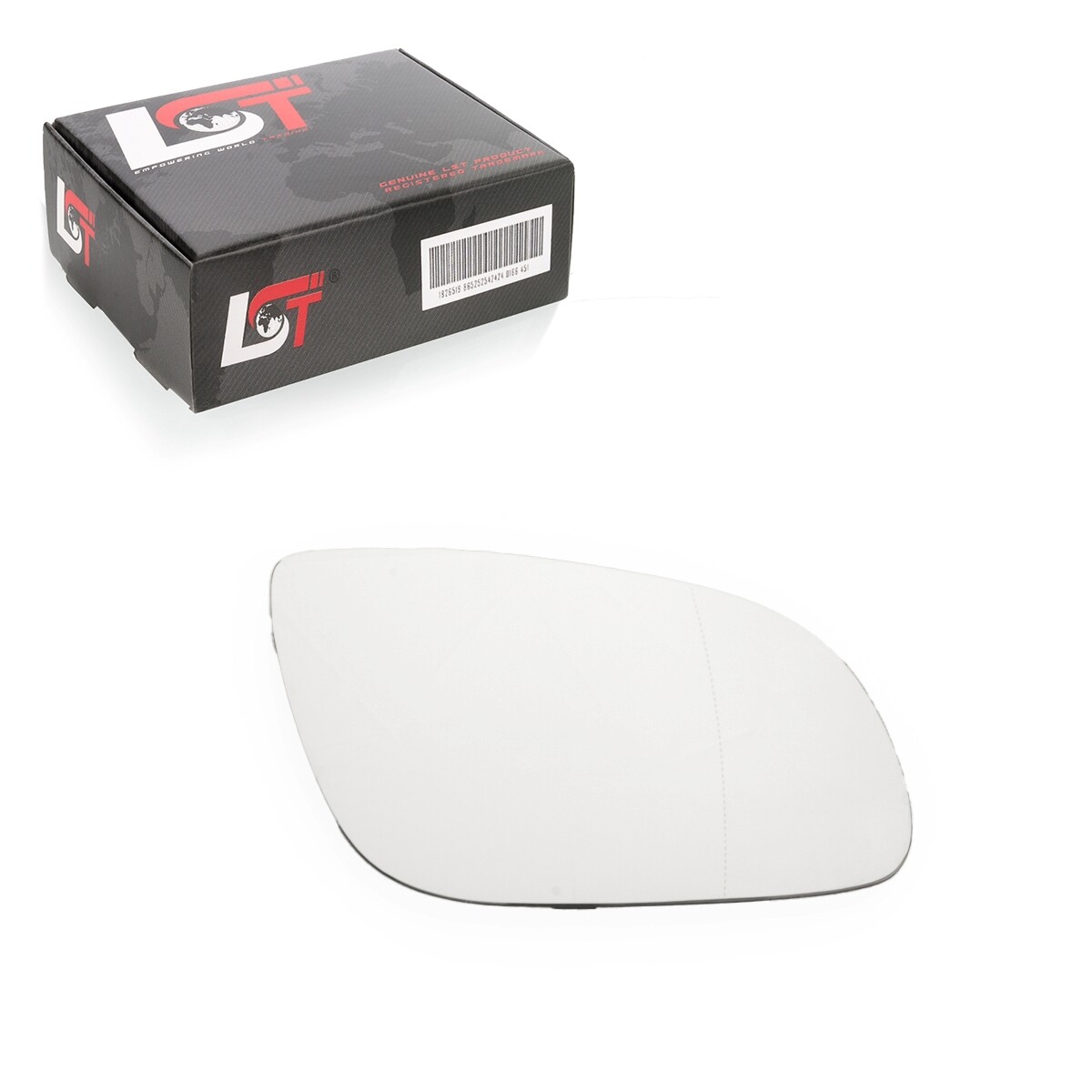 Exterior Mirror Side Mirror for Gluing Right Aspherical for Audi A8 D3 4E 02-07