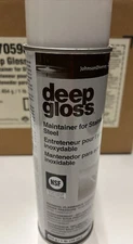 12 Johnson Wax Diversey Deep Gloss Stainless Steel Cleaner Polisher Spray 16oz