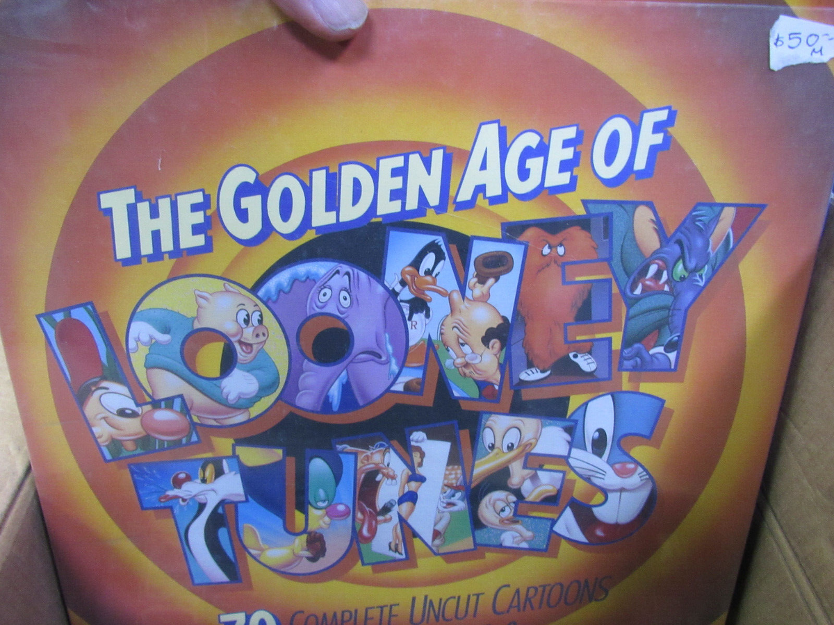 The Golden Age of LOONEY TUNES Laserdisc Box Set 70 Complete