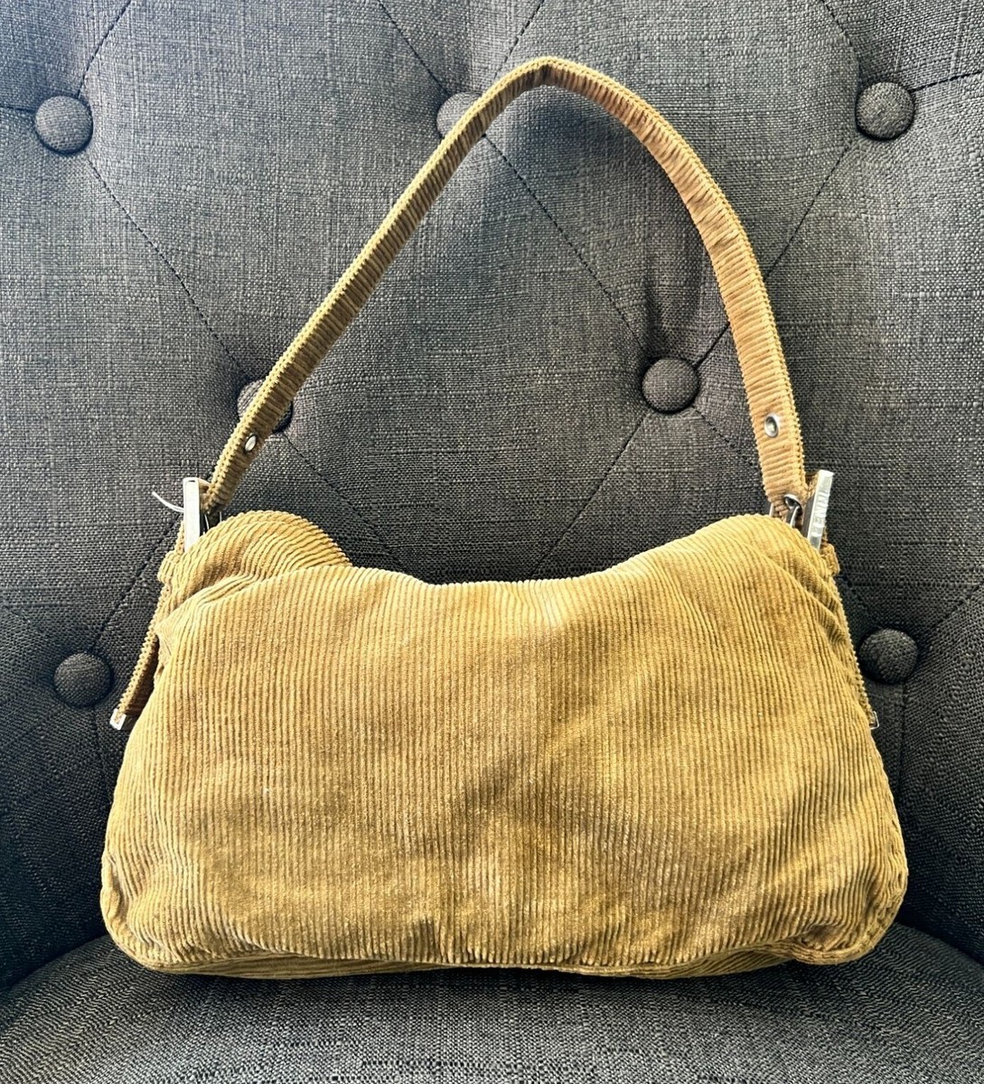 バッグ Fendi corduroy mamma baguette bag バッグ Fendi corduroy mamma baguette bag FENDI Mamma