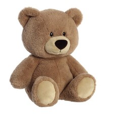 Aurora - Bear - 13" Hugga-Wug Bear - Taupe Snuggly Stuffed Animal
