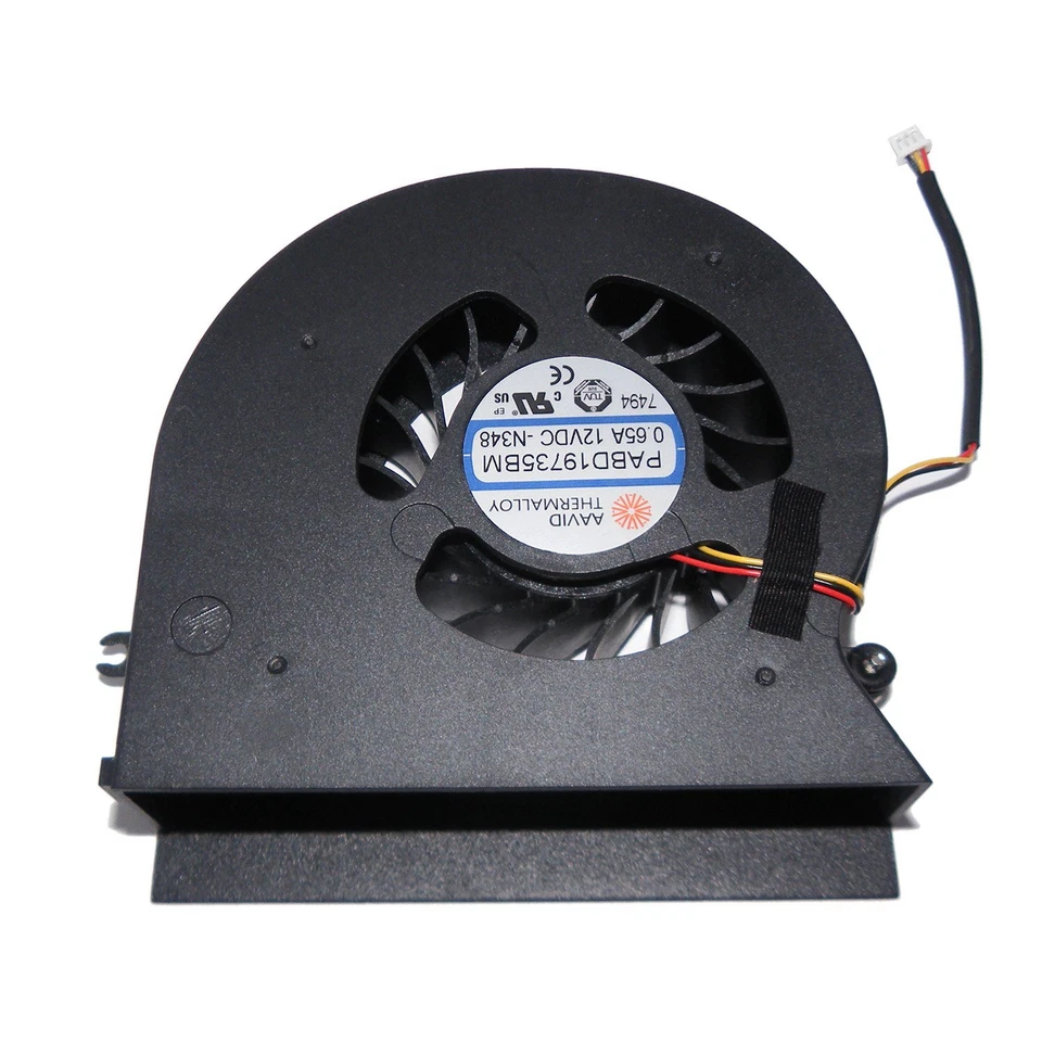 New CPU Cooling Fan For MSI MS-1781 MS-1782 GT72 GT72S GT72VR PABD19735BM N348 - Image 2 of 4