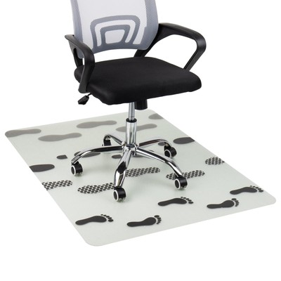 Mind Reader Office Chair Mat for Carpet, Under Desk Protector, Polycarbonate, 35