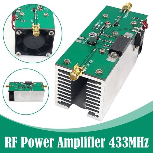 Neue 433 MHZ 335-480 MHZ 13 W UHF RF Radio Power Verstärker AMP DMR + kühlkörp :