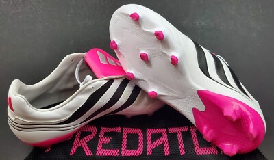 Adidas Predator Presicion.3 FG, White/Black/Pink, Size 8.5 (ID6790