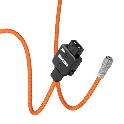 ZGCINE DT-BMD D-Tap to 2-Pin BMPCC Cable 60cm Length 180°Rotatable T6H5 - Picture 8 of 8