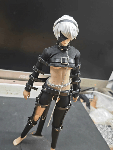 1/6 Female Soldier Clothes Set Model for 12'' tbl ph Figure - Picture 7 of 8