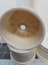 17mm Rc Monster Truck/Truggy Rims White Dish Tmaxx Emaxx Savage Ofna 17mm Hex 