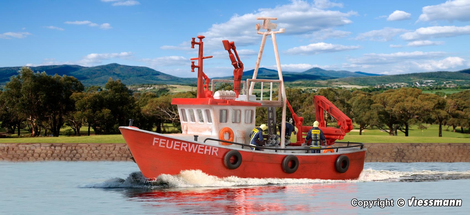 Kibri 39154 fireboat