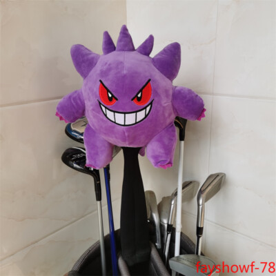 Gengar Cute Anime Plush Golf Driver Head cover Case Protector Decor Gift