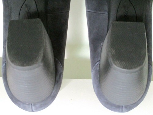 Born b.o.c. Womens Charcoal Gray Leather Casual Pump Shoe - Size 8.5M - Picture 10 of 10