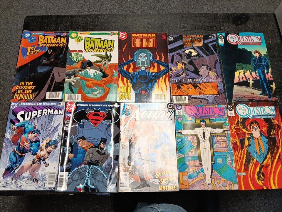 20 Issue Lot - DC Comics Adventures, Superman, Batman And Robin, Assorted 