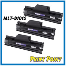 3 Toner Compatibile Per Samsung MLT-D101S ML2160 ML2165W SCX3405 SCX3405F