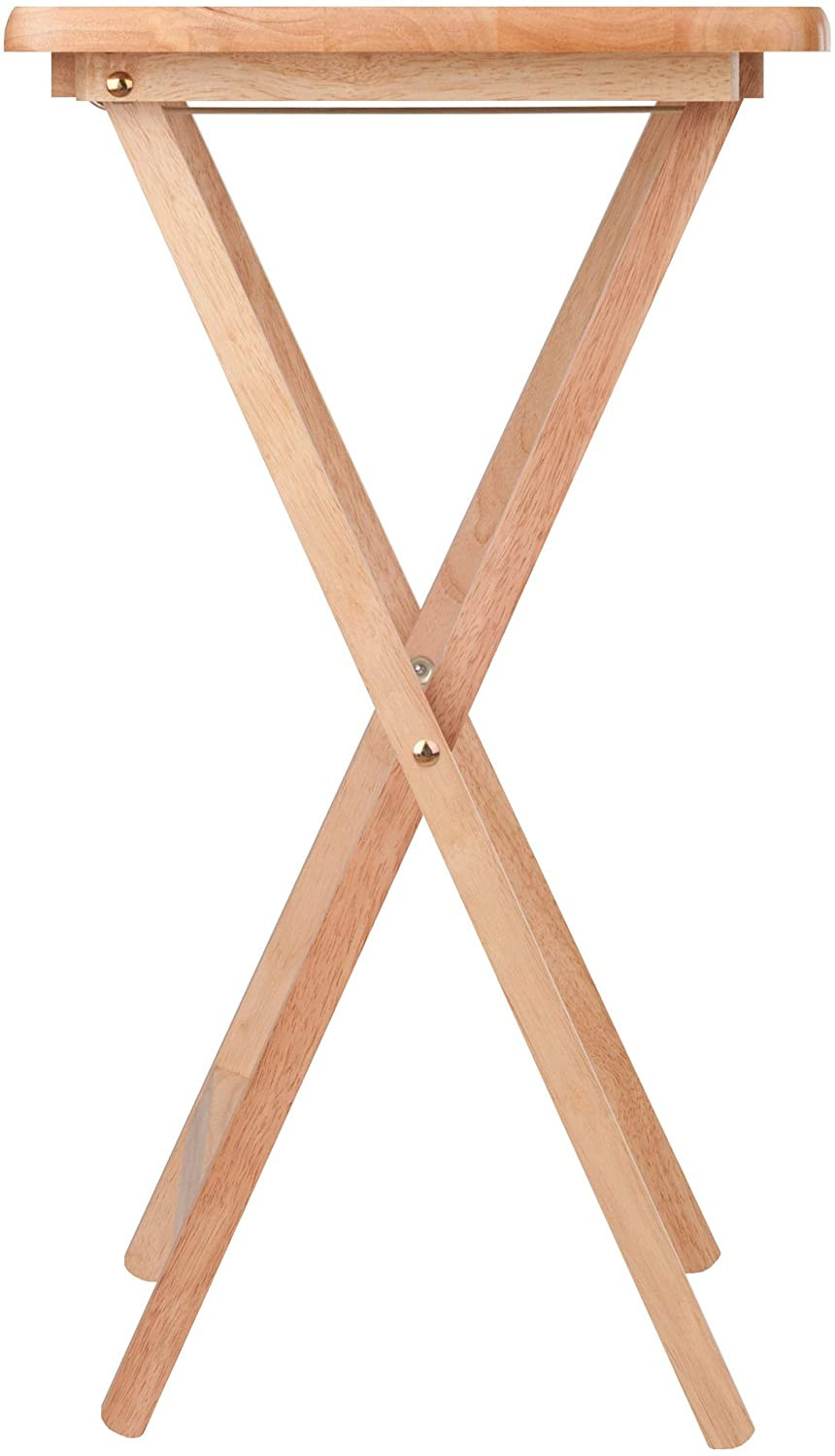 Winsome Wood 42290 Alex 2-pc Set TV Table, Natural