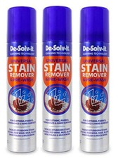 Universal Stain Remover and Pre-Wash Fabric Spray De-Solv It 100ml x Pack of 3