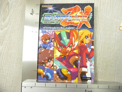ROCKMAN ZX Mega Man Official Complete Guide Nintendo DS Book 2006