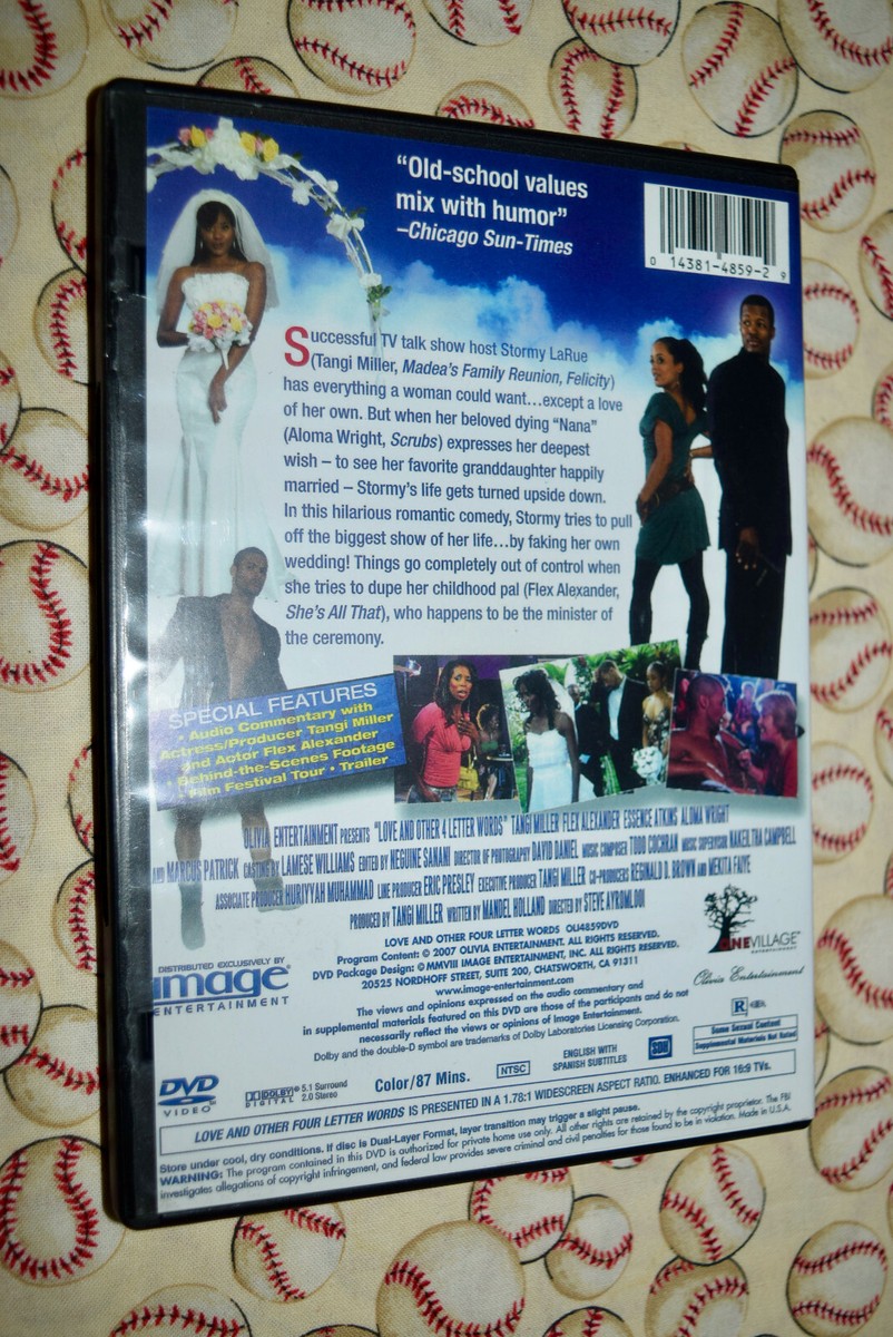 Love and Other Four Letter Words DVD 2007 Tangi Miller Flex Love and Other Four Letter Words DVD 2007 Tangi Miller Flex