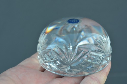 Royal Doulton Crystal Cut Glass Paperweight. Blown in France & Cut In England - Picture 6 of 15