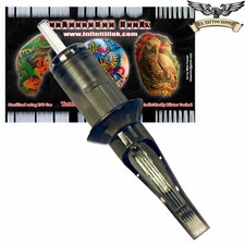 9 Curved Magnum Tattoo Needles Membrane Sealed Mechanism  1/2 oz Tattoo Ink