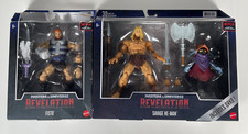 MASTERVERSE Savage He-Man & Orko (NEW) 2-pack & (Open Box) Fisto x 2 LOT MOTU