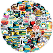 62Pcs Waterproof Aesthetic Graphic Vinyl Stickers for Water Bottles, Laptops  M