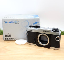 Voigtlander BESSA L Sliver 35mm Film Camera L39 W/ Box Japan Near Mint-  1327