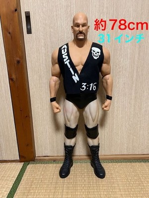 WWE Stone Cold Steve Austin Action Figure 78cm Damaged, Toy, Collectible