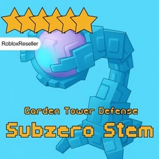 Subzero Stem  🔵 Garden Tower Defense | Roblox | Fastest & Most Reliable