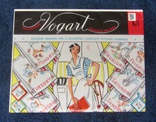Vtg Vogart Transfer Patterns “ BLUEBIRD DESIGNS” For Days of Week Towels Unused