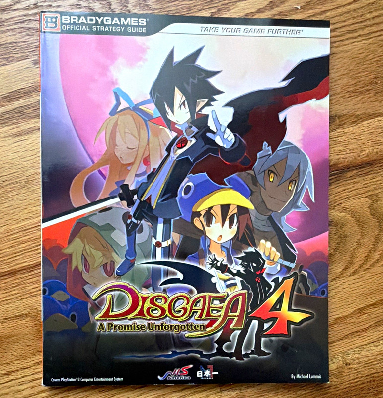 BradyGames Official Strategy Guide: Disgaea 4 A Promise Unforgotten 2011
