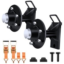 2 Pack Shipping Container Wheels 5x4.5 Lug, May Moves 6200 pounds 20ft-45ft