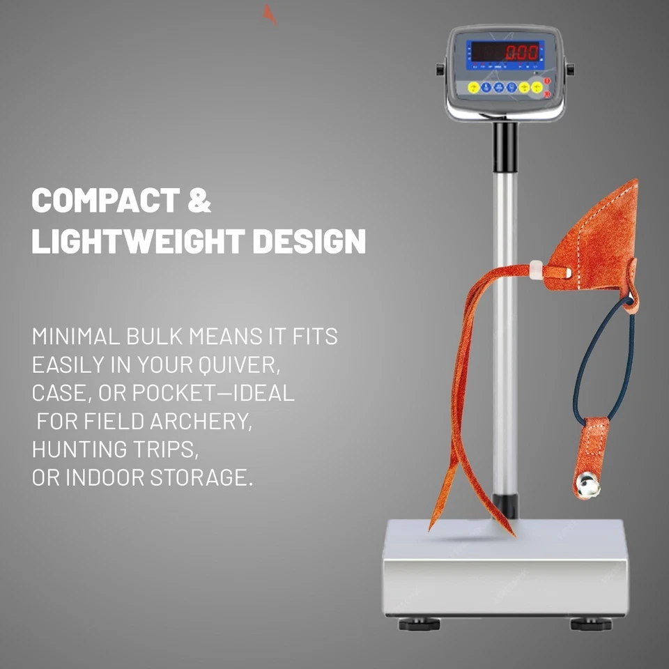Hunt&Seek Traditional Cow Suede Leather Bow String Keeper for Recurve & Longbow - Image 4 of 4