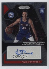 2023-24 Panini Prizm Rookie Signatures Filip Petrusev #RSI-PET Auto 11ng