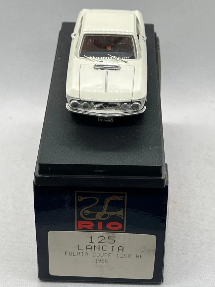 LANCIA FULVIA COUPE HF 1200 FROM 1966, RIO, ESC. 1/43, SCARCE AND BOXED, UNUSED - Imagen 4 de 4