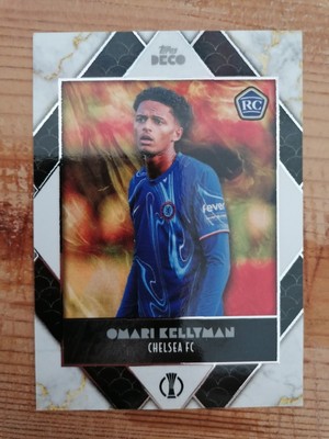 2024/25 Topps Deco UEFA Champions League Omari Kellyman Chelsea ROOKIE Prodigy 