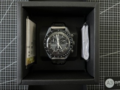 OMEGA ×Swatch　MISSSIONTOMERCURY　メンズ腕時計 Genuine Omega x Swatch Moonswatch Mercury Mission Watch | eBay