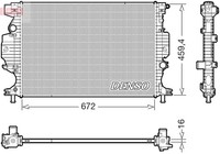 Denso MotorküHler WasserküHler DRM10121 FüR Ford Mondeo 5 CD Turnier CF CE MAX 3