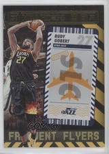 2021-22 Panini NBA Hoops Frequent Flyers Holo Rudy Gobert #3 0xu1