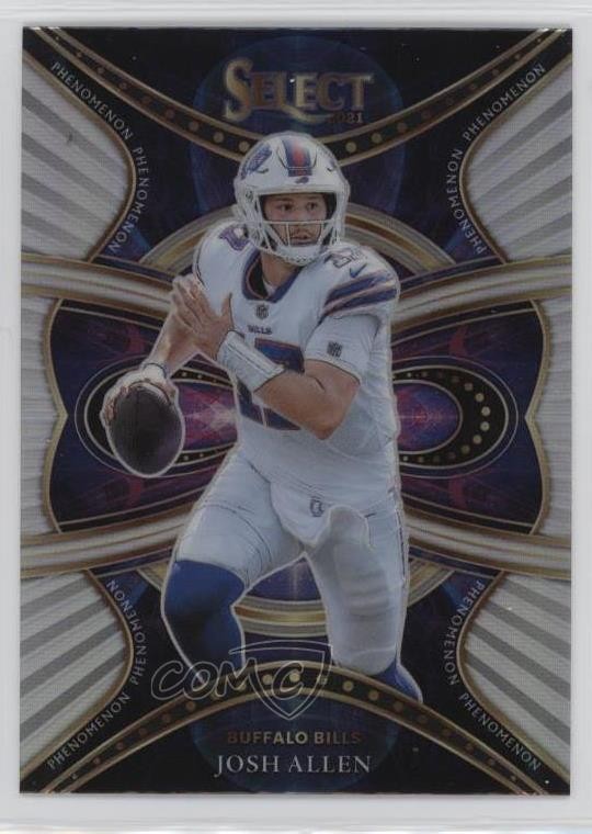 2021 Panini Select Phenomenon Silver Prizm Josh Allen #PHE-2 9p5