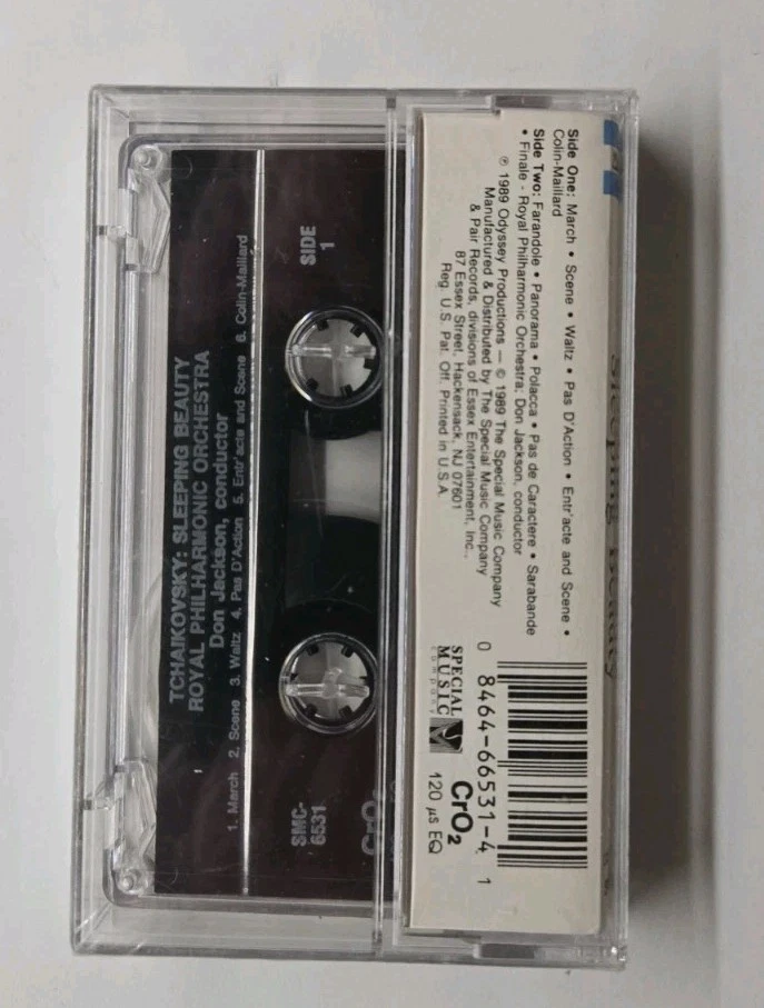 Tchaikovsky Sleeping Beauty Royal Philharmonic Orchestra (Cassette, 1989) - Image 3 of 3