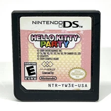 Hello Kitty Party - Nintendo DS PRE-OWNED 2009 NO BOX NO MANUAL GAME CARD ONLY