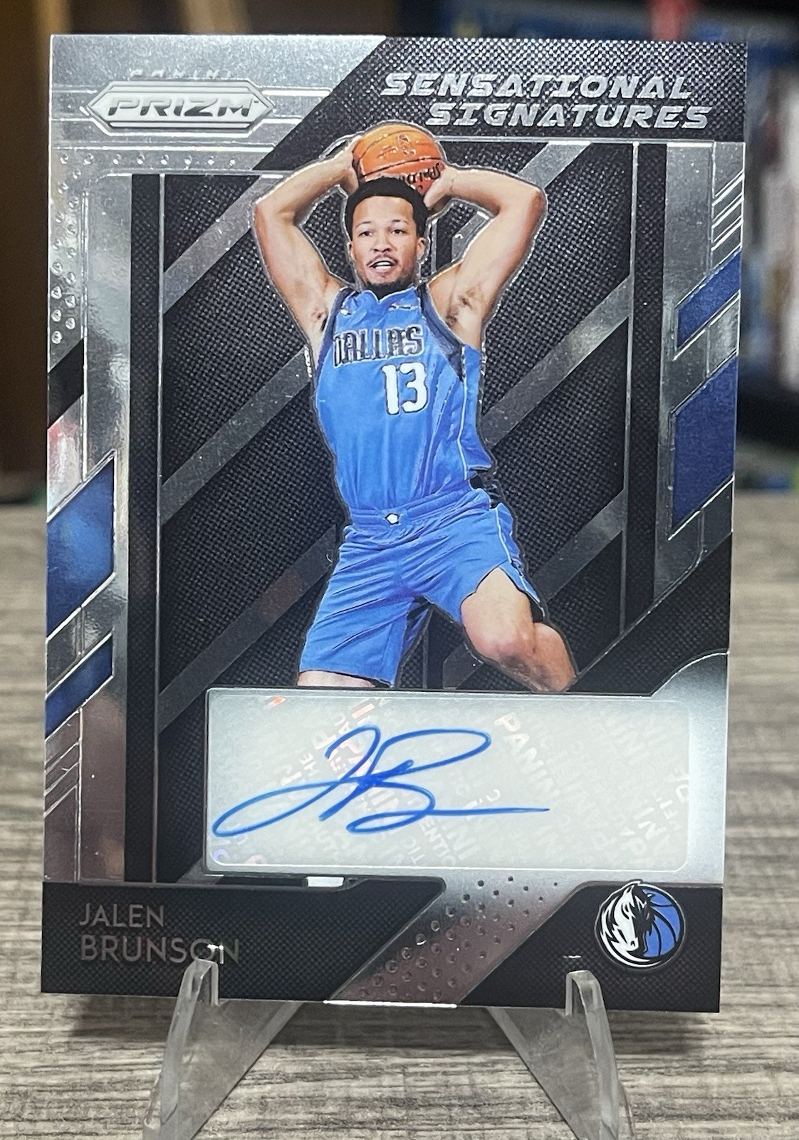 2018-19 Panini Prizm - Sensational Signatures Jalen Brunson #SS-JBR (AU, RC)