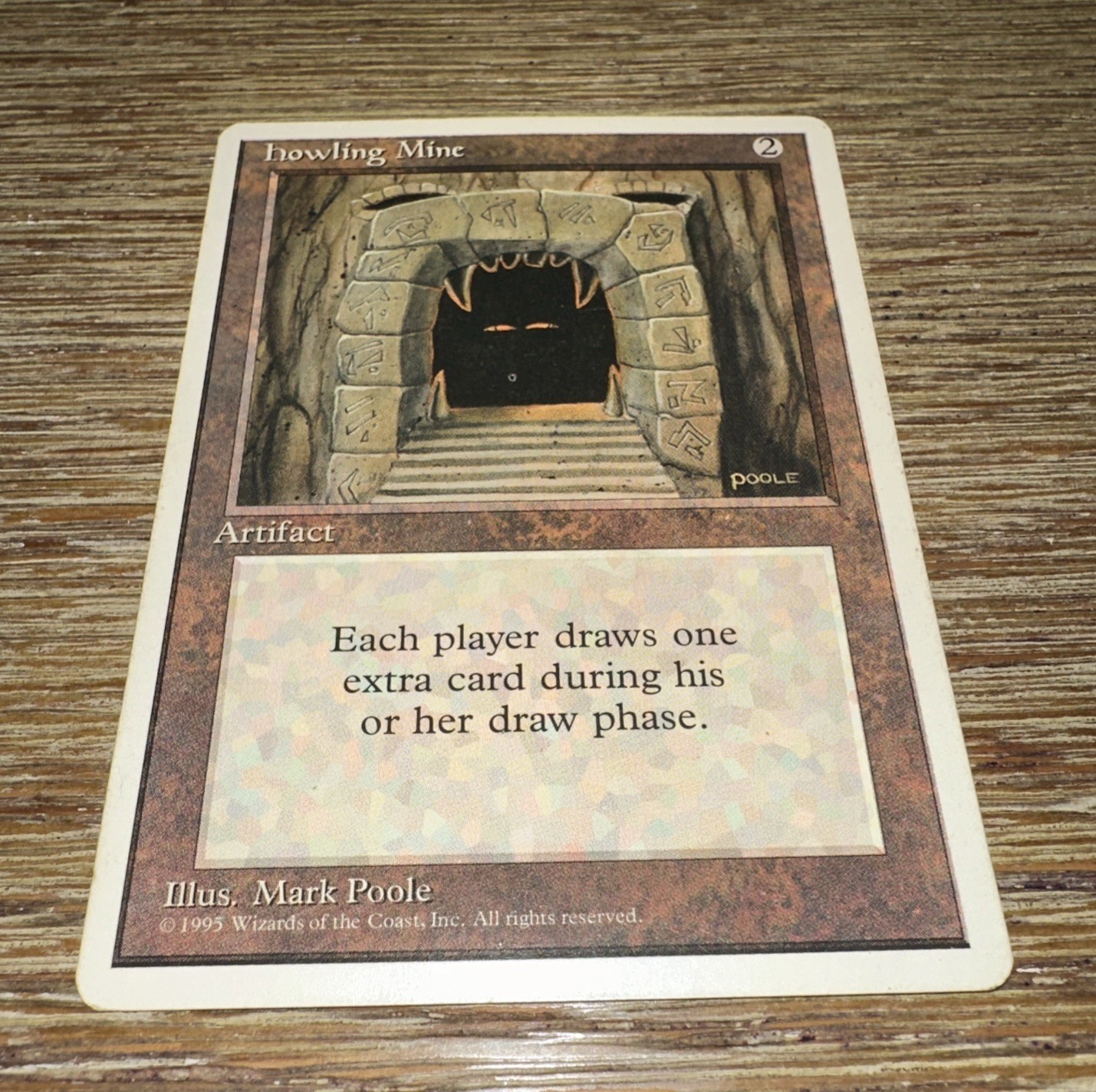 MTG * Howling Mine  LP 4th Edition Regular SellbyCyn