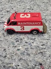 TYCO HO Scale Dodge MAINTENANCE Van 3 Slot Car