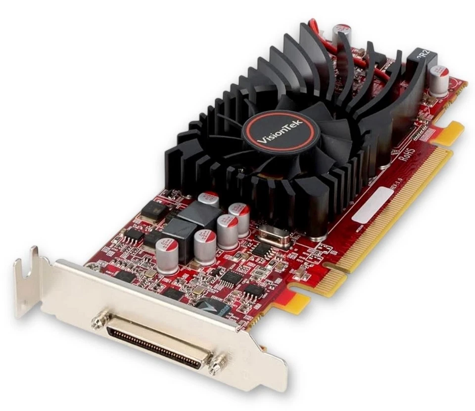 VisionTek Radeon HD 5570 1GB DDR3 SFF Graphics Card, 4 Port VHDCI to HDMI… - Image 2 of 4