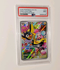 Pokemon PSA 9 Mint Iono's Wattrel 231/217 Illustration Rare IR Ascended Heroes on eBay
